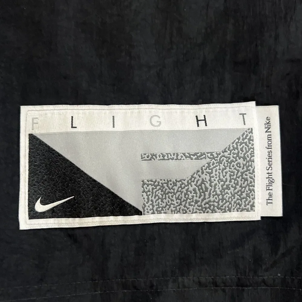 RARE COLORWAY! Vintage Y2K Nike Flight Series Windbreaker Basketball Shorts - Lg